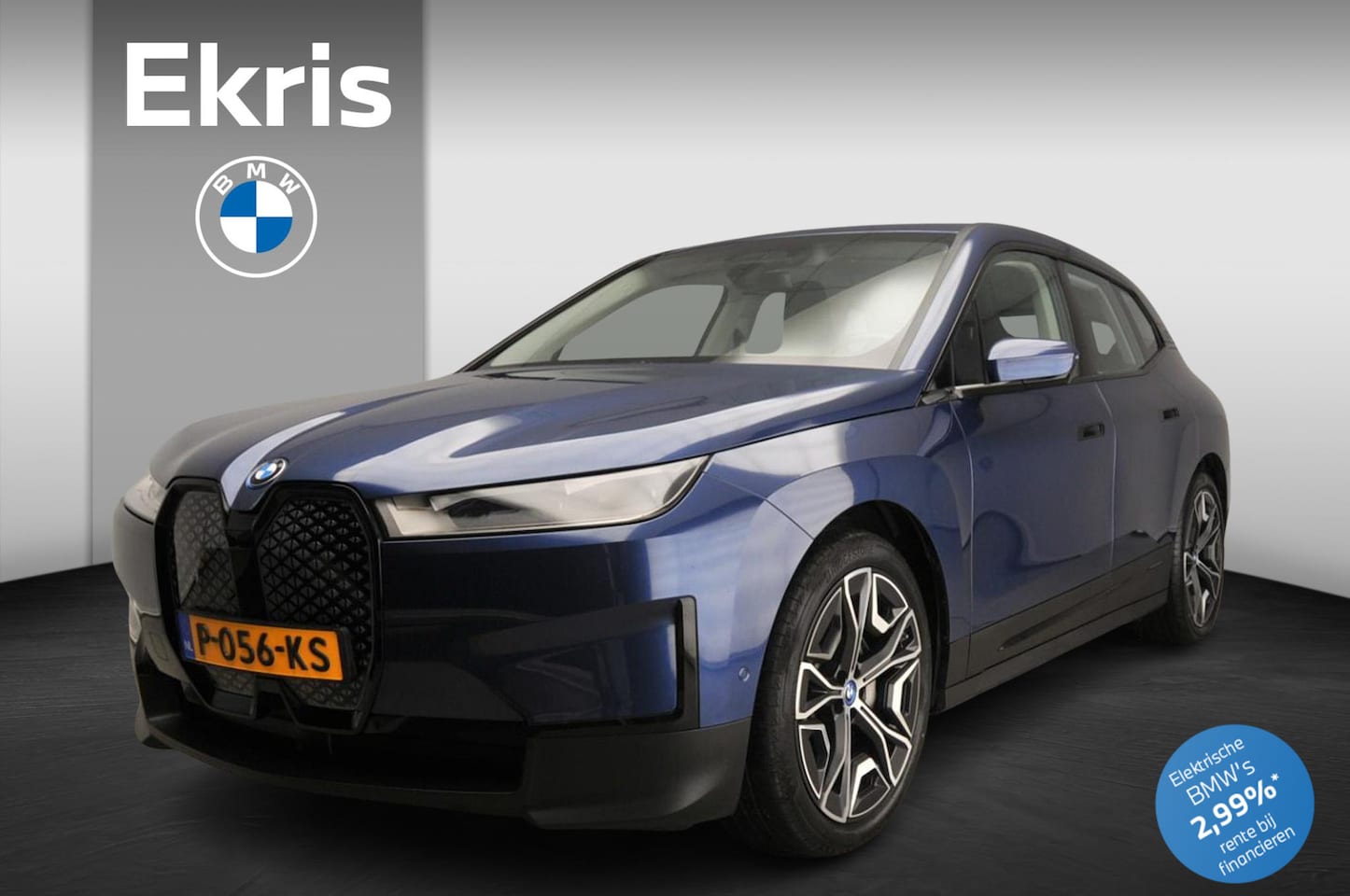 BMW iX - xDrive40 LED | Leder | Navigatie | Stoelverwarming | Shadow line | PDC | DAB | Alu 22 inch - AutoWereld.nl
