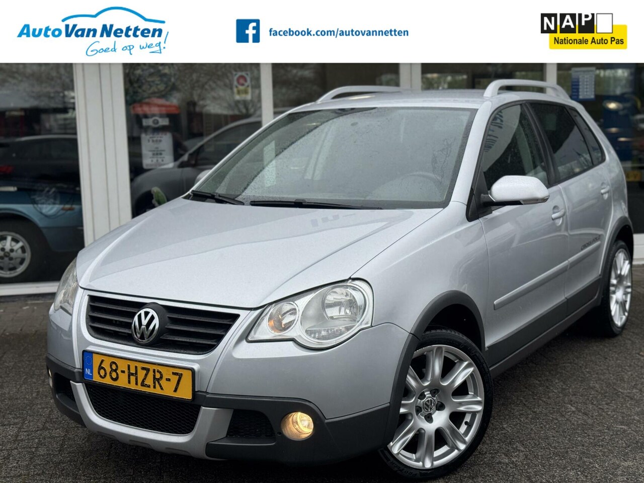 Volkswagen Polo - Cross, 1.4-16V 80pk, Airco,Cruise,Elek pakket,cpv,Radio/cd - AutoWereld.nl