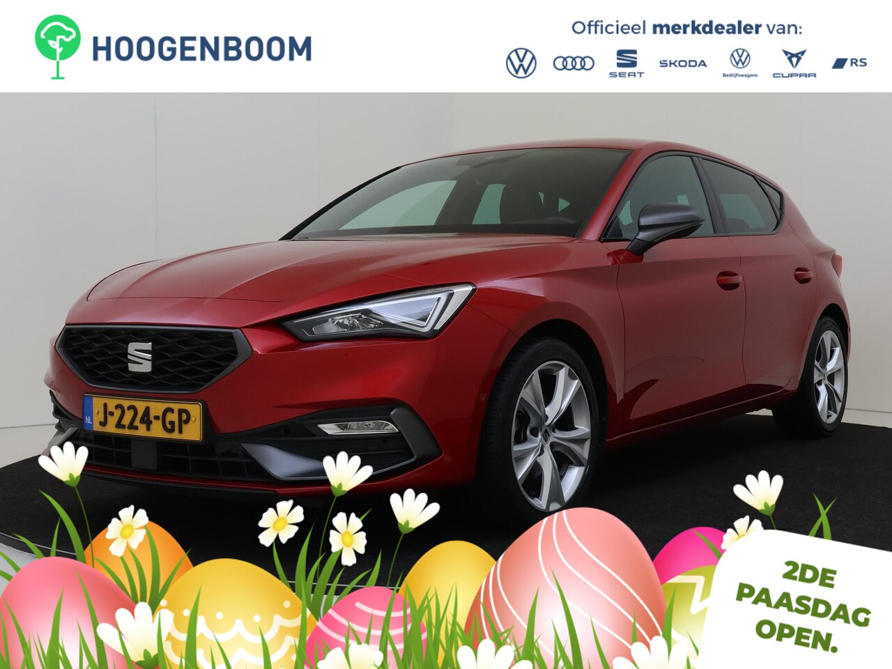 Seat Leon - 1.5 TSI FR Launch Edition | Navigatie | Dodehoek detectie | CarPlay | Parkeerassistent | D - AutoWereld.nl