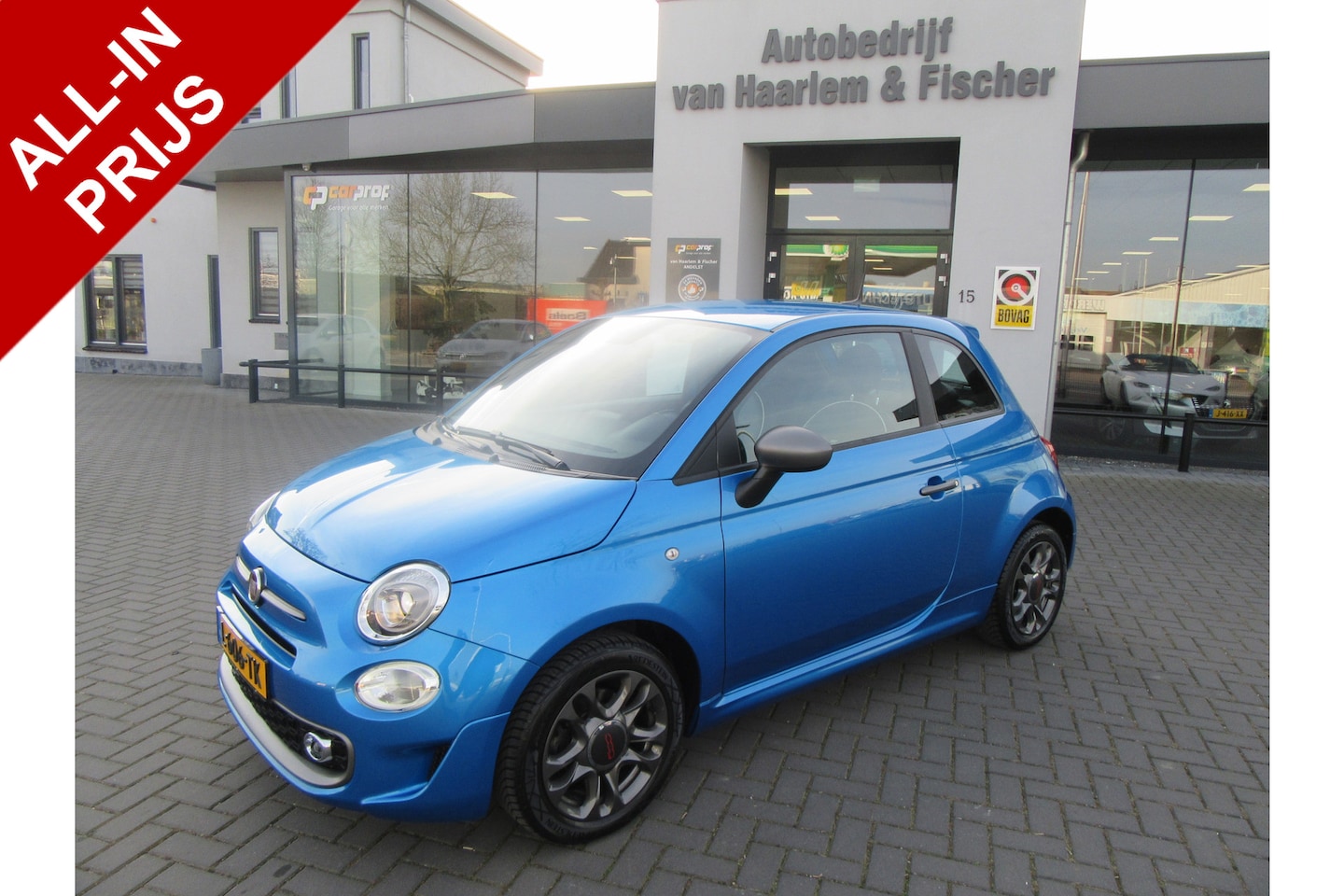 Fiat 500 - 1.2 Sport 1.2 Sport, Carplay, Cruise Control, PDC - AutoWereld.nl