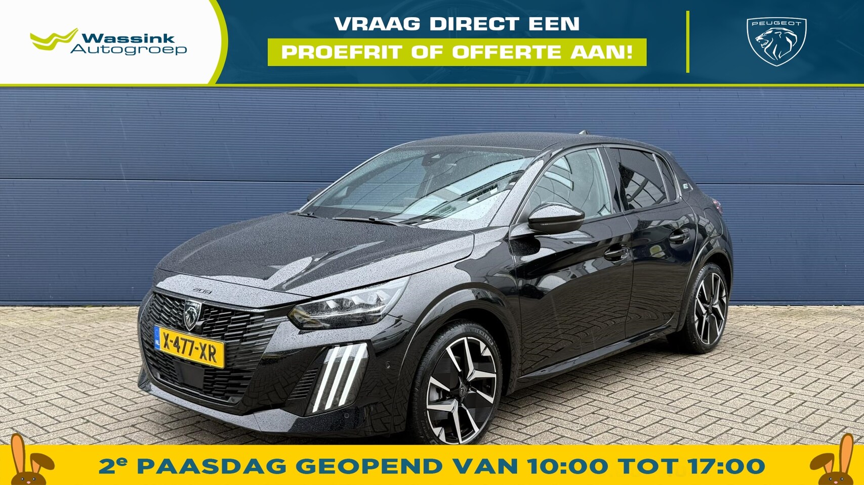 Peugeot e-208 - EV 51kWh 156pk GT | Cruise Control | Navigatie | Panoramadak | Camera | Keyless Entry + St - AutoWereld.nl