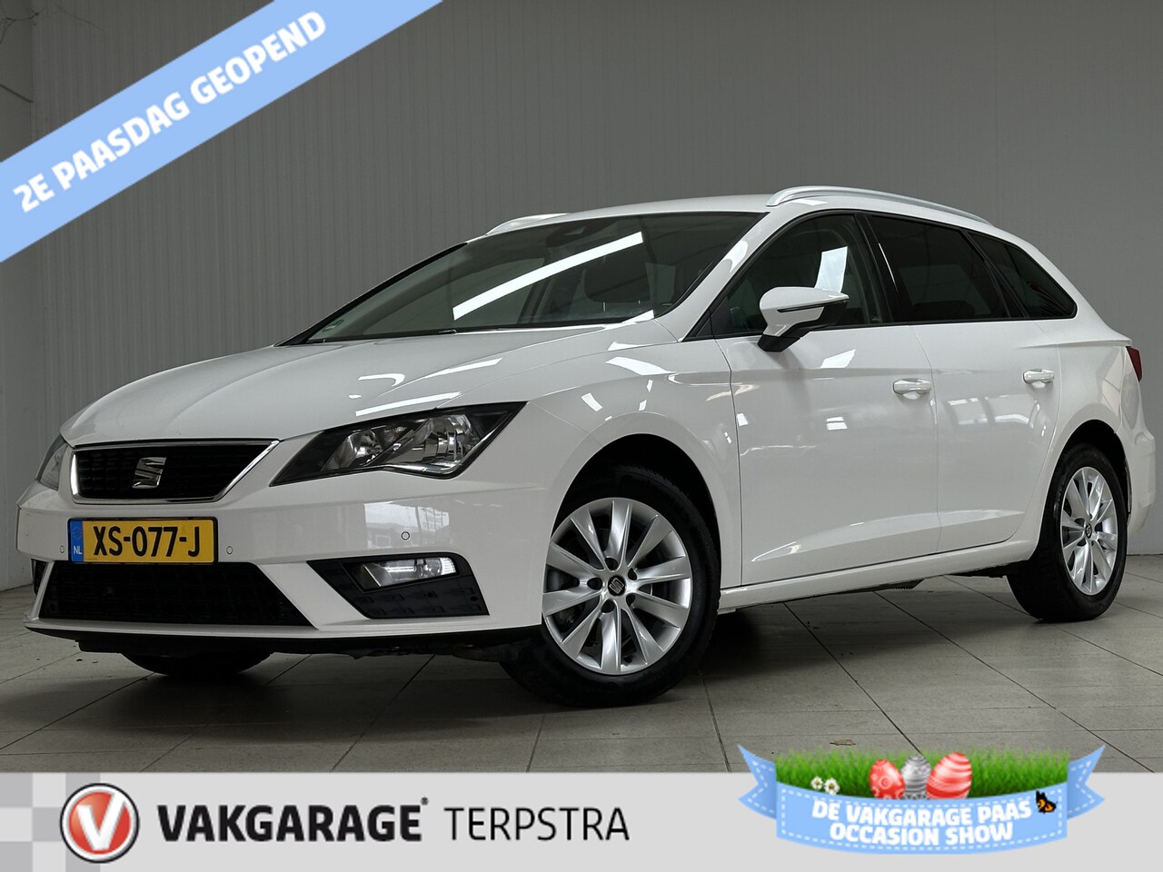 Seat Leon ST - 1.6 TDI Style Business Intense/ Keyless/ Apple + Android/ DAB+/ Half-Leder - Alcantara/ Na - AutoWereld.nl