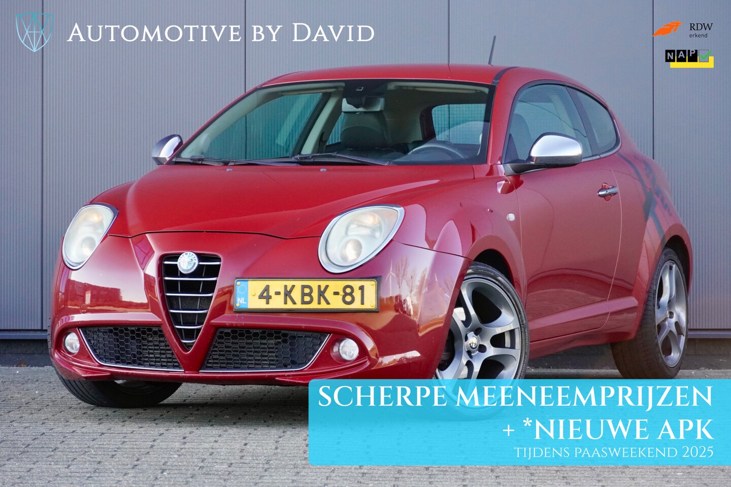 Alfa Romeo MiTo - 1.4 T 135 pk CENTENARIO / NIEUWE APK / ABC KLEPPENUITLAAT / APPLE CARPLAY / LEDER / BOSE A - AutoWereld.nl