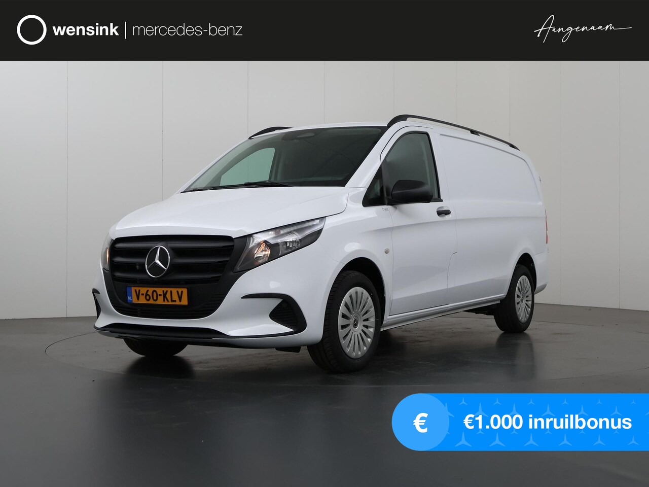 Mercedes-Benz Vito - 116 CDI L2 Pro | Aut. | Dakreling | Parkeercamera | Airco | Achterdeuren | Certified - AutoWereld.nl