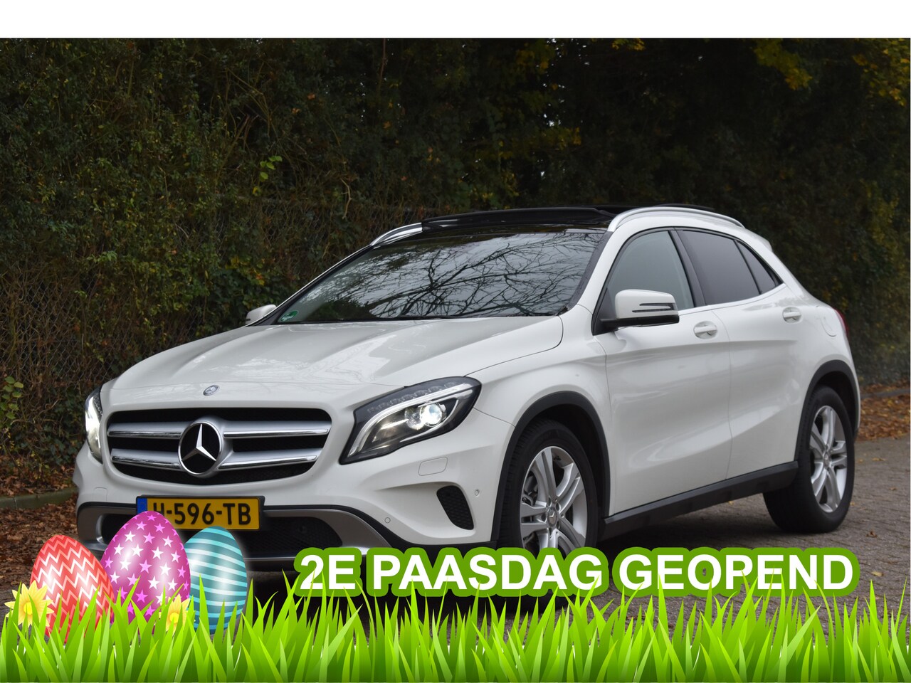 Mercedes-Benz GLA-Klasse - 180 Ambition | Open dak | Stoelverwarming | Nav | Cruise Contr | Xenon | PDC rondom - AutoWereld.nl