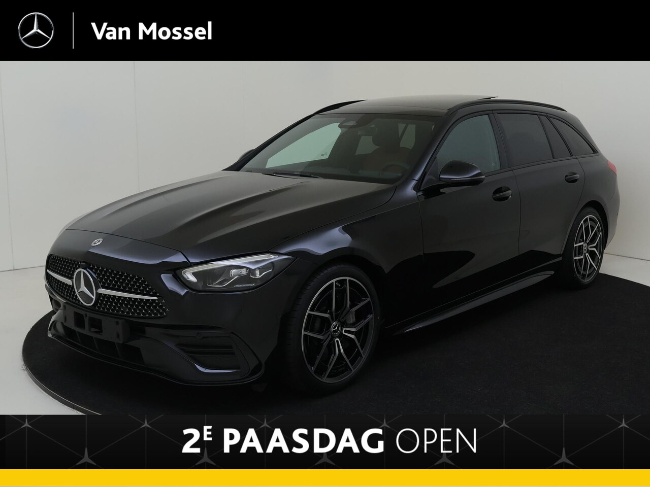 Mercedes-Benz C-klasse - 180 Star Edition AMG Line - Panoramadak - Distronic - Nightpakket - 19 Inch - AutoWereld.nl