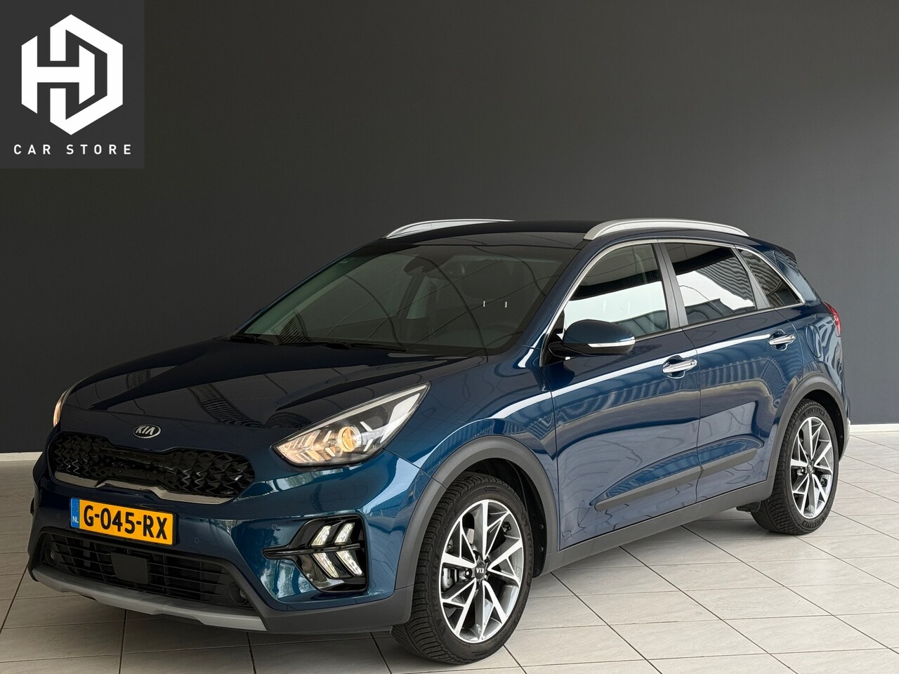 Kia Niro - 1.6 GDi Hybrid DynamicPlusLine Adap Cruise|Dodehoek|Stuurver - AutoWereld.nl
