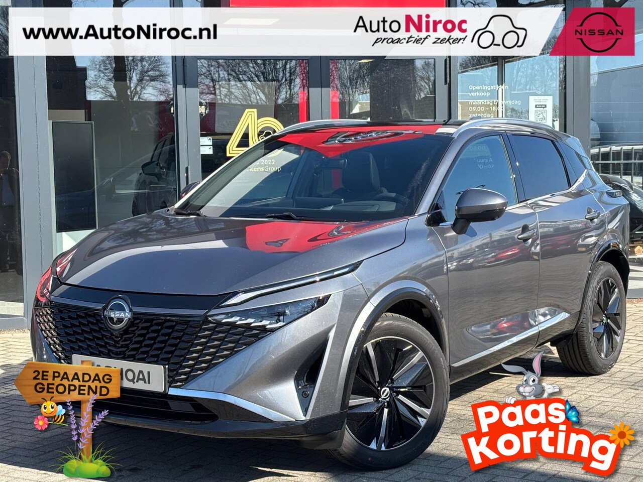Nissan Qashqai - MHEV 140 MT Tekna | PANORAMADAK | COLD PACK | € 6.280,- VOORRAADKORTING | - AutoWereld.nl