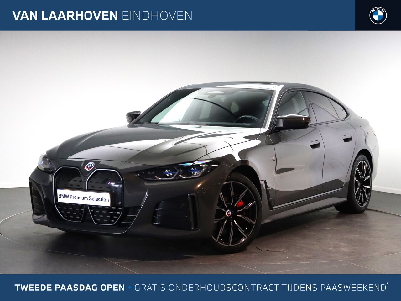 BMW i4 - M50 High Executive / BMW M 50 Jahre uitvoering / Schuif-kanteldak / Laserlight / M Sportst - AutoWereld.nl