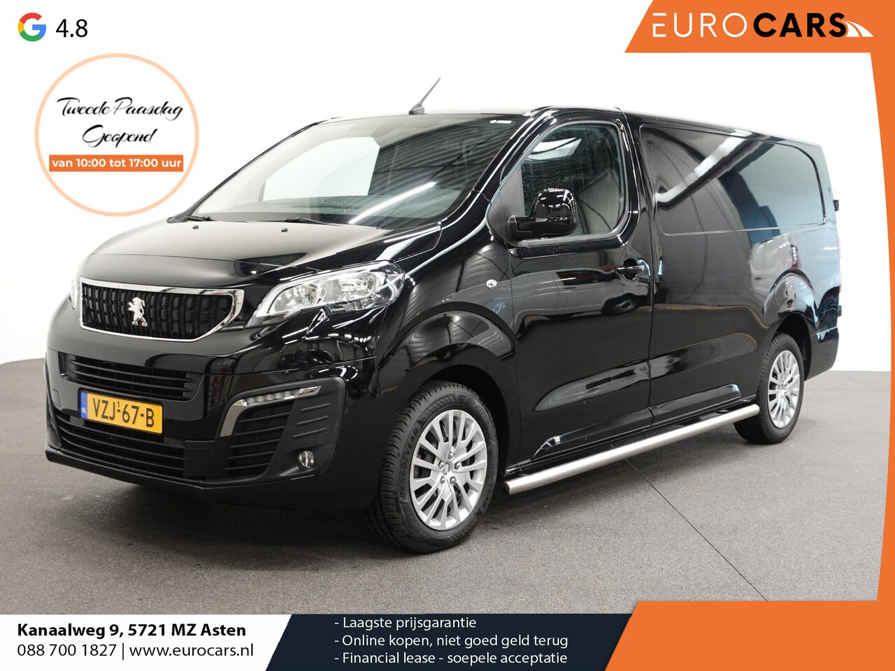 Peugeot Expert - 2.0 BlueHDI 145PK L3 Automaat Airco Cruise Navigatie Trekhaak - AutoWereld.nl