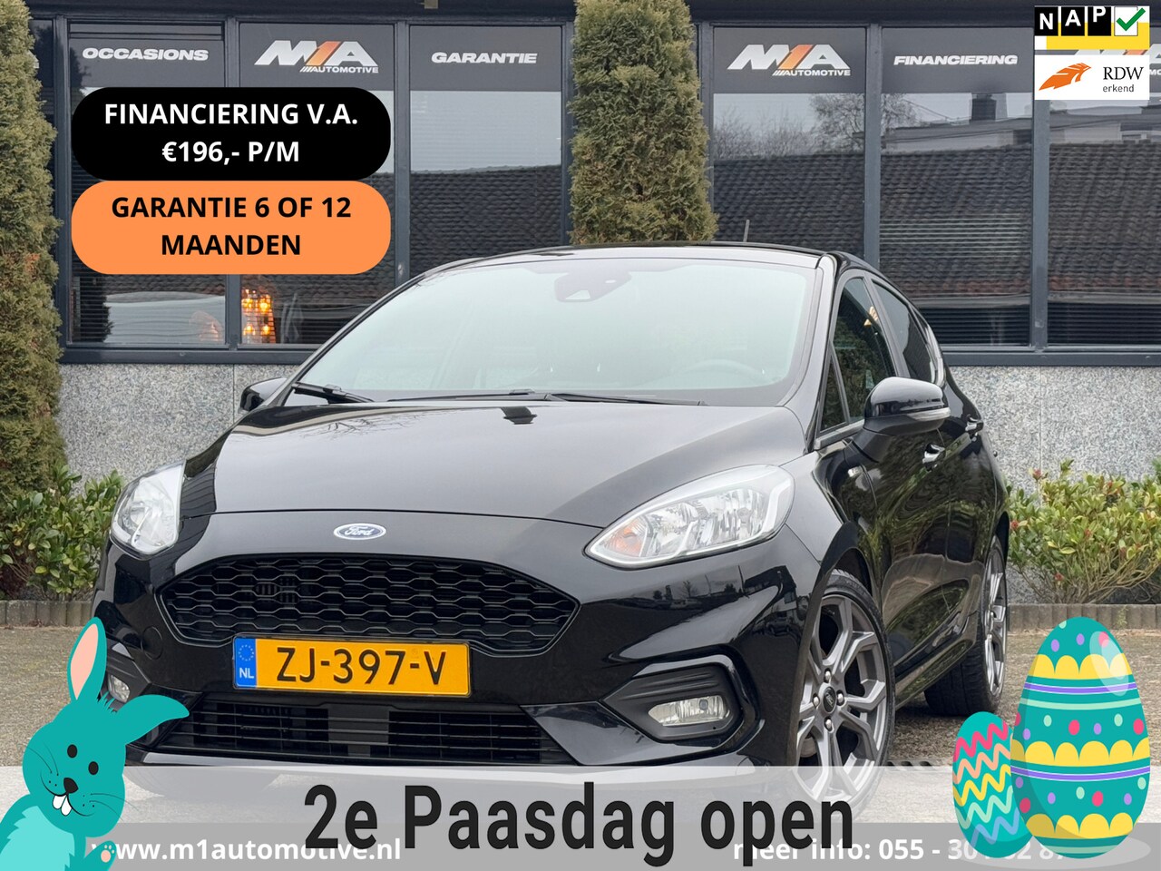 Ford Fiesta - 1.0 EcoBoost ST-Line | PANO| BTW AUTO | 1e eig - AutoWereld.nl