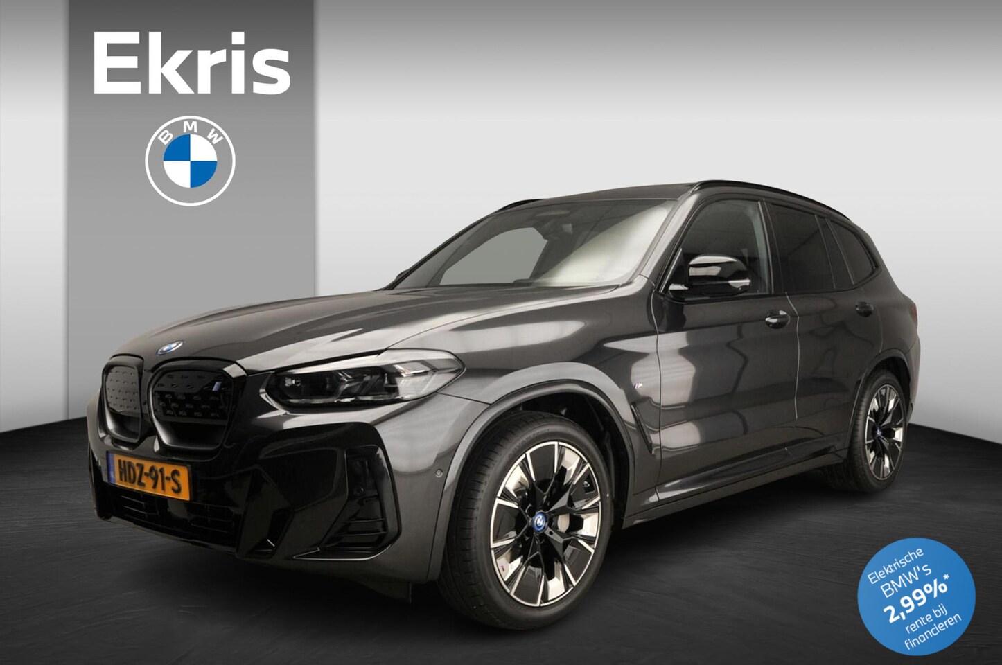 BMW iX3 - High Executive Edition 80 kWh Leder / Trekhaak / Harman-Kardon / Adaptive LED / Getint Gla - AutoWereld.nl
