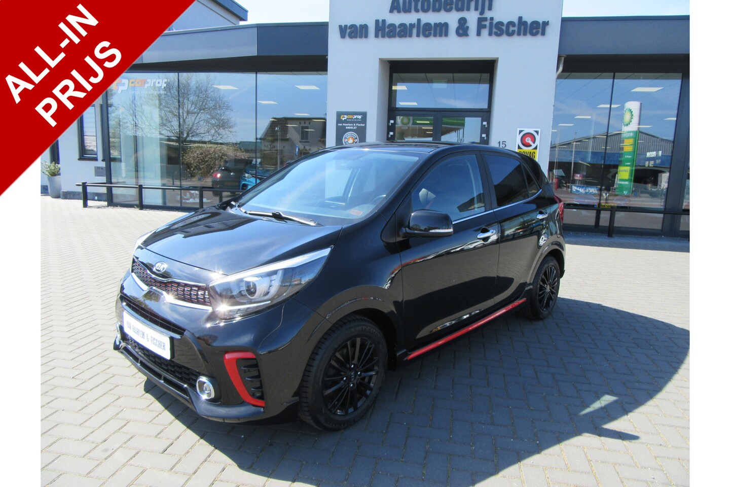 Kia Picanto - 1.2 CVVT GT-Line 1.2 CVVT GT-Line, Navi, Camera, Leder, Enz. - AutoWereld.nl