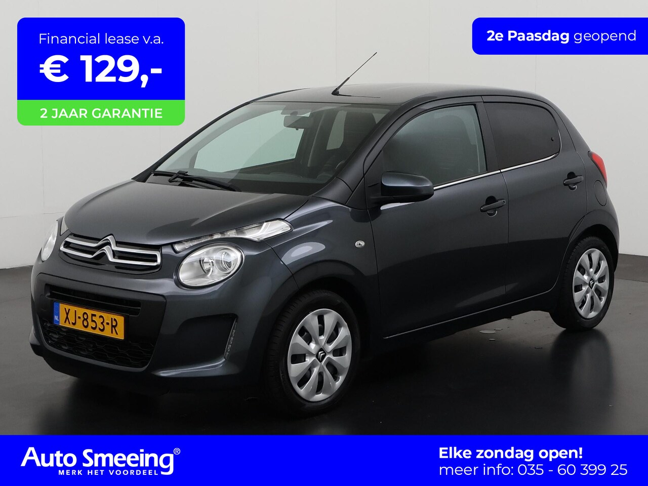 Citroën C1 - 1.0 VTi Feel | Airco | Bluetooth | 12 mnd Garantie | - AutoWereld.nl