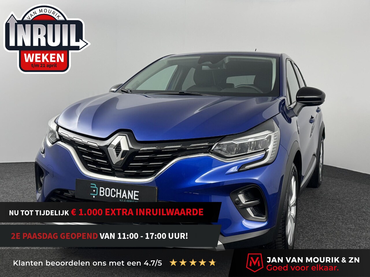 Renault Captur - 1.0 TCe 100 Intens | 1e-EIG. | All-season banden | Camera| Parkeersensoren V+A - AutoWereld.nl