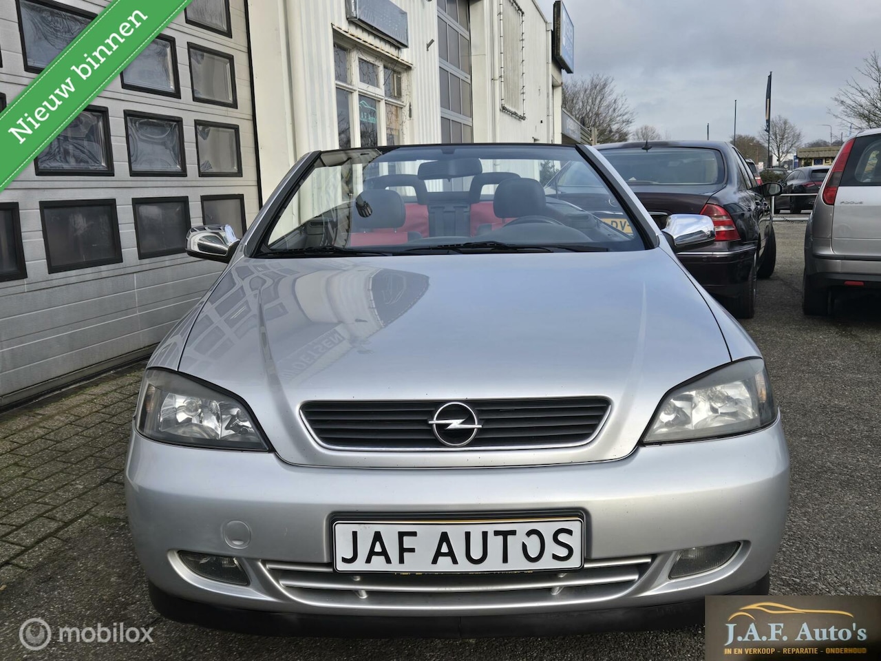Opel Astra Cabriolet - 1.6-16V nieuwe apk leder ! - AutoWereld.nl