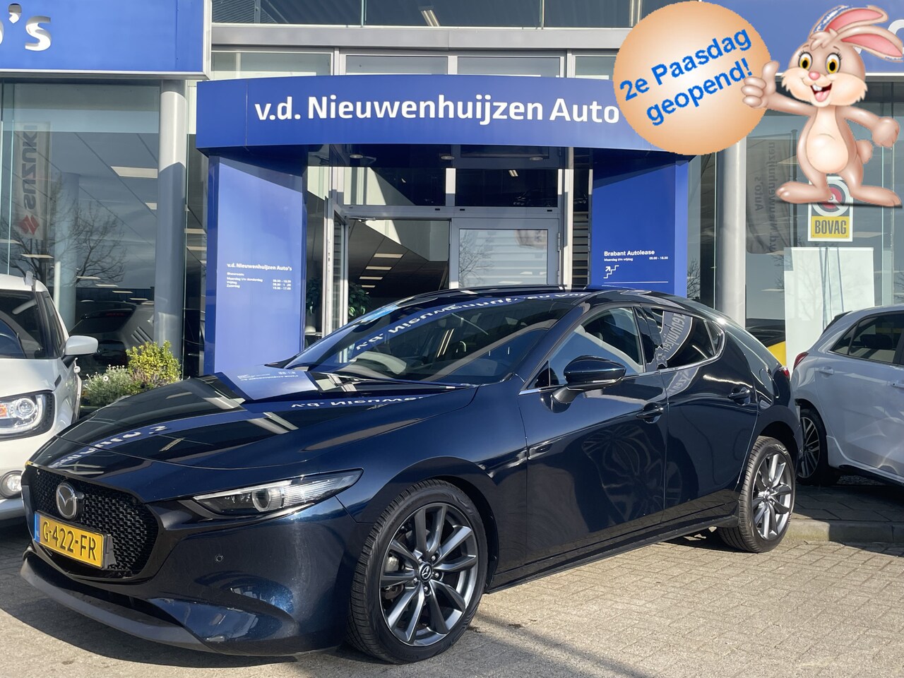 Mazda 3 - 2.0 e-SkyActiv-G M Hybrid 122 Luxury | Leder | Camera | Info Bas: 0492-588982 Info Bas: 04 - AutoWereld.nl