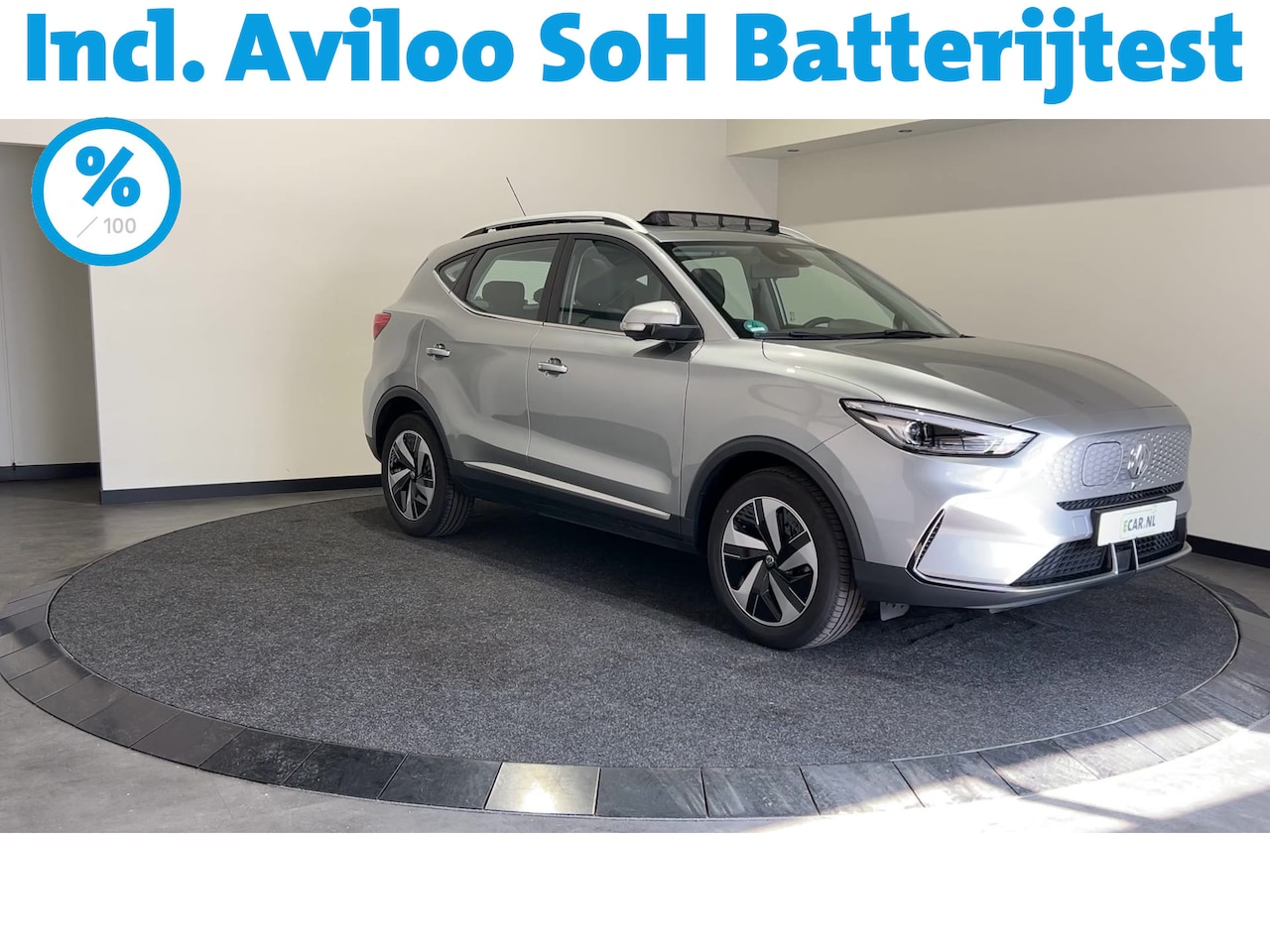 MG ZS - EV Standard Range Luxury 50 kWh | Lederen bekleding | 360 graden camera | | SoH (batterijc - AutoWereld.nl