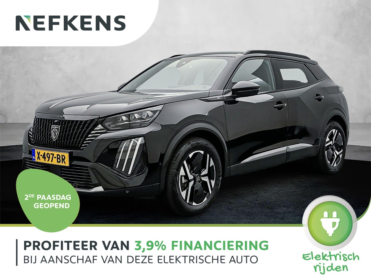 Peugeot e-2008 - EV GT 54 kWh 156 pk | Navigatie | Achteruitrijcamera | Accu 97% | Parkeersensoren Voor en - AutoWereld.nl