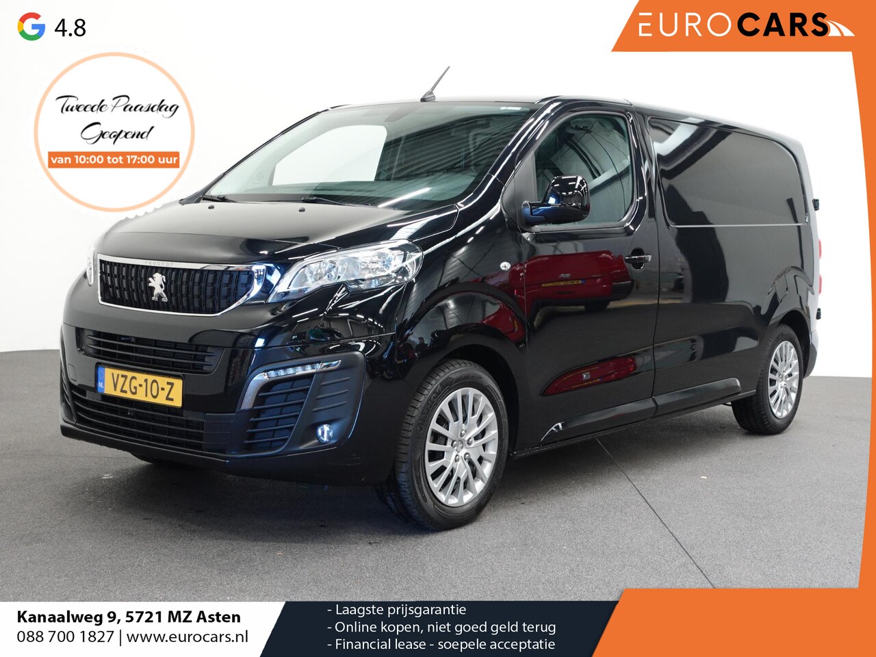 Peugeot Expert - 1.5 BlueHDI 120PK L2H1 Airco Navi Camera Trehaak Carplay Cruise Control Side Bars - AutoWereld.nl