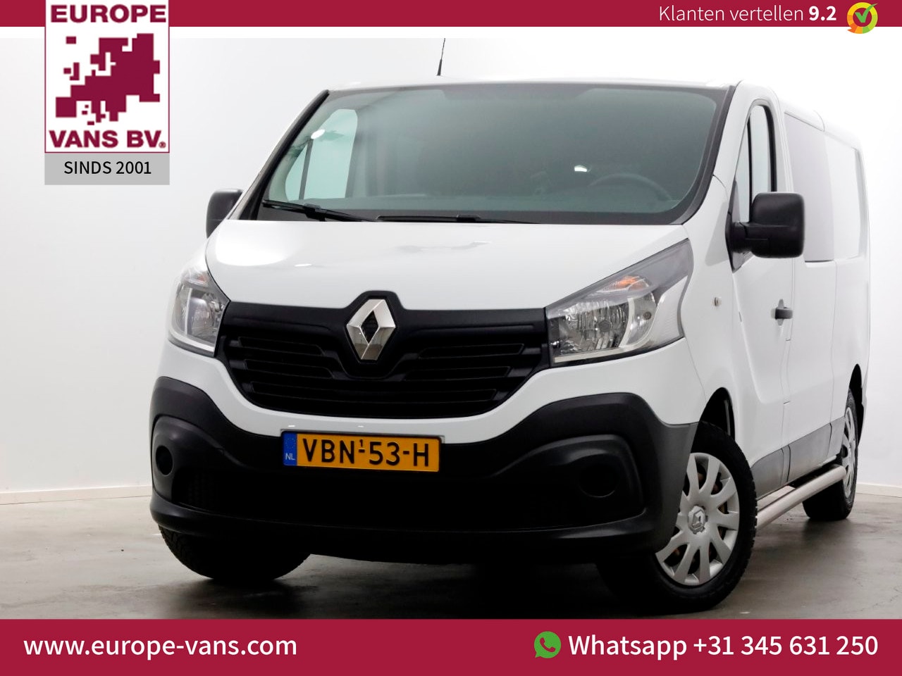 Renault Trafic - 1.6 DCI E6 L2H1 D.C. Airco 08-2019 - AutoWereld.nl