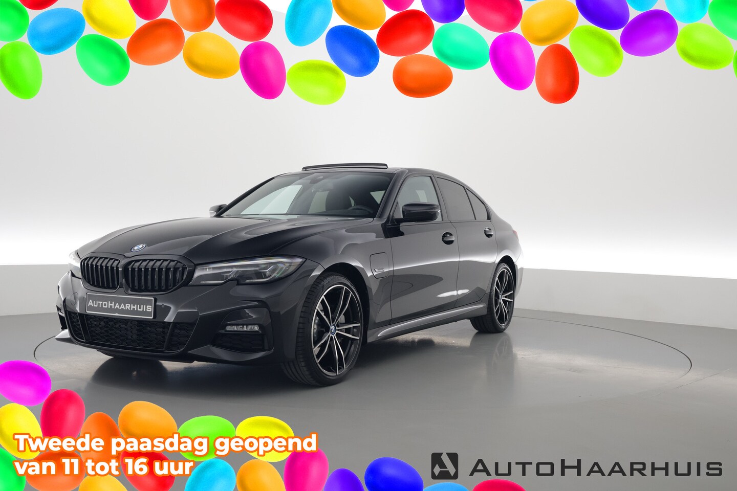 BMW 3-serie - 330e xDrive M Sport | HUD | Schuif-/kanteldak | Camera | Keyless | 19'' | Dodehoekdet. - AutoWereld.nl