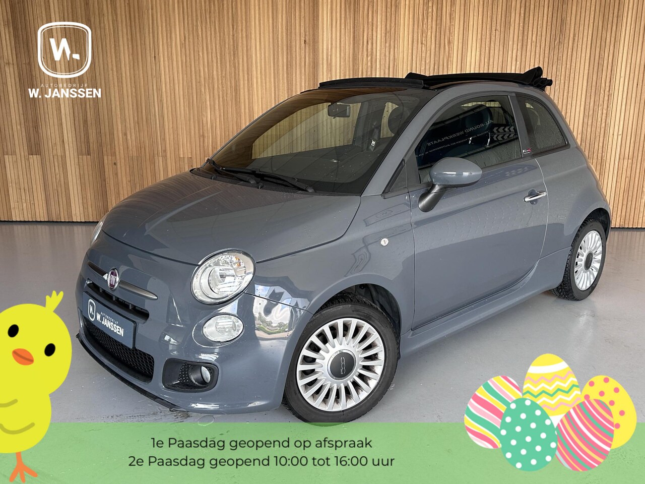 Fiat 500 C - 1.0 TwinAir Pop Airco | Parkeersensoren | Cabrio - AutoWereld.nl