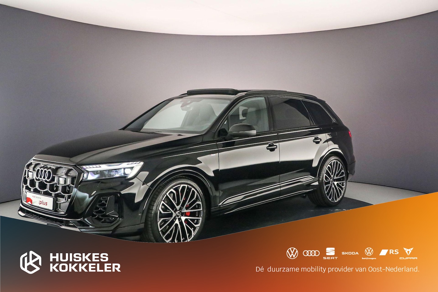 Audi Q7 - 55 TFSI e Pro Line S | Pano | B&O | Head Up | Trekhaak | HD-Matrix | S-Stoelen | 22 inch | - AutoWereld.nl