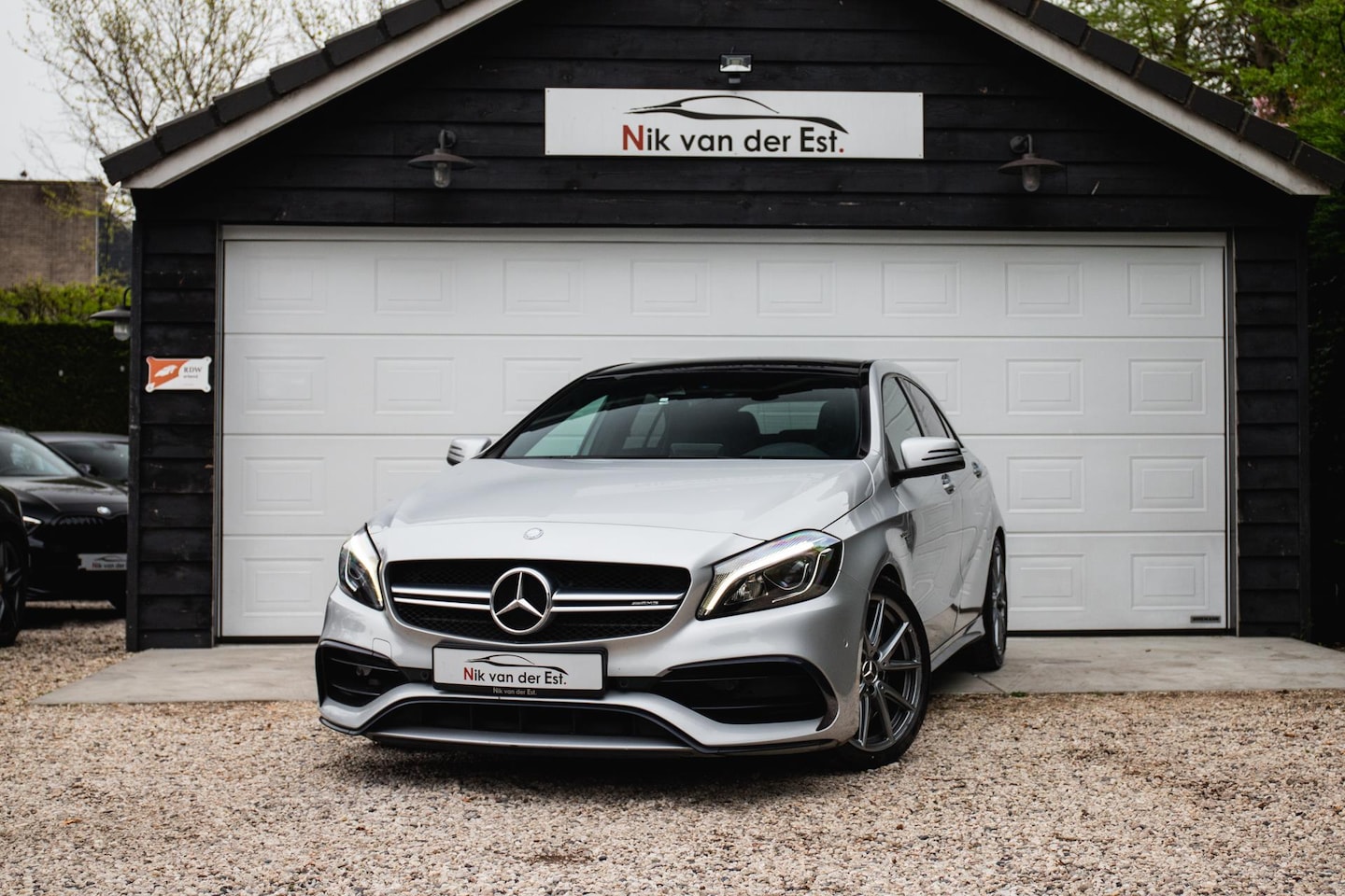 Mercedes-Benz A-klasse - AMG 45 4MATIC-Pano-Led-H&K-Stoelverwarming - AutoWereld.nl