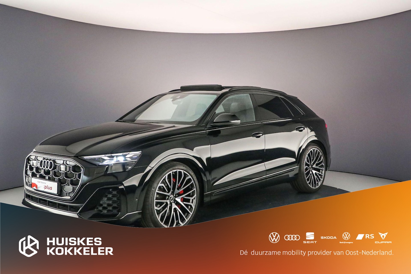Audi Q8 - 60 TFSI e Pro Line S Comp. | Pano | Head Up | Tour Pack | HD-Laser | B&O | 360Cam | Trekha - AutoWereld.nl