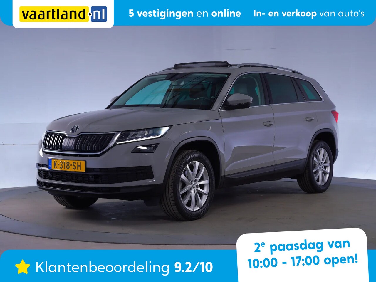 Skoda Kodiaq - 1.5 TSI Business Edition [ Panorama Trekhaak Half leder ] - AutoWereld.nl