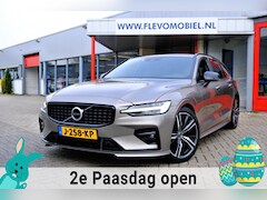 Volvo V60 - 2.0 B3 R-Design Aut. Adapt.Cruise |Sportstoelen|Half Leder|BLIS|Cam|Enz