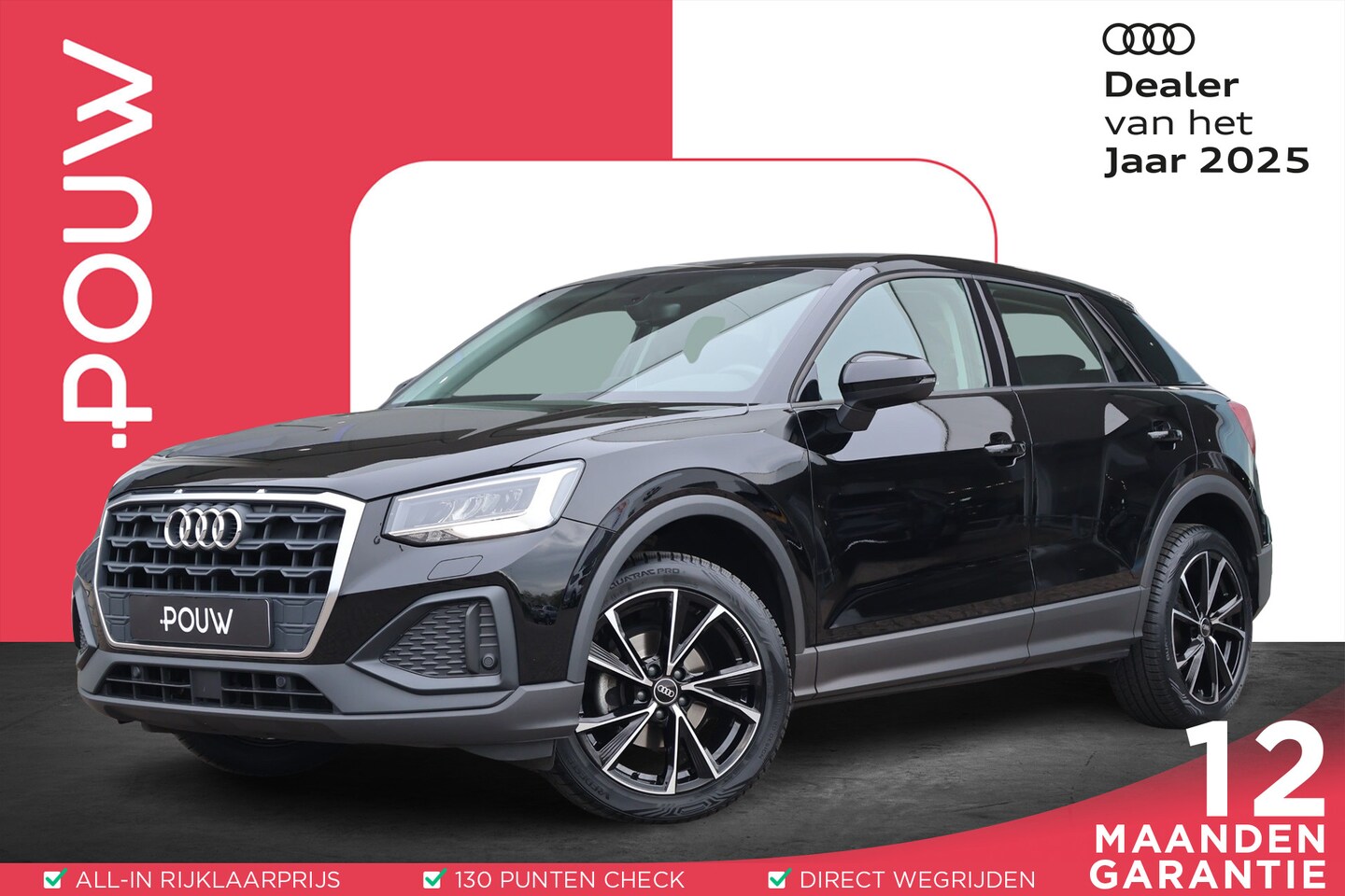Audi Q2 - 30 TFSI 110pk Pro Line | Cruise Control | Parkeersensoren | LED Koplampen - AutoWereld.nl