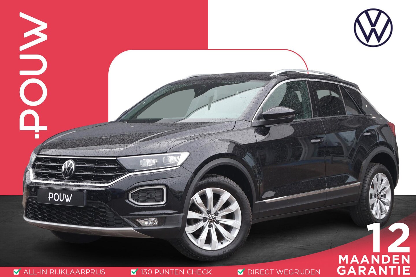 Volkswagen T-Roc - 1.5 TSI 150pk Sport | Apple Carplay / Android Auto | Cruise Control Adaptief | PDC - AutoWereld.nl