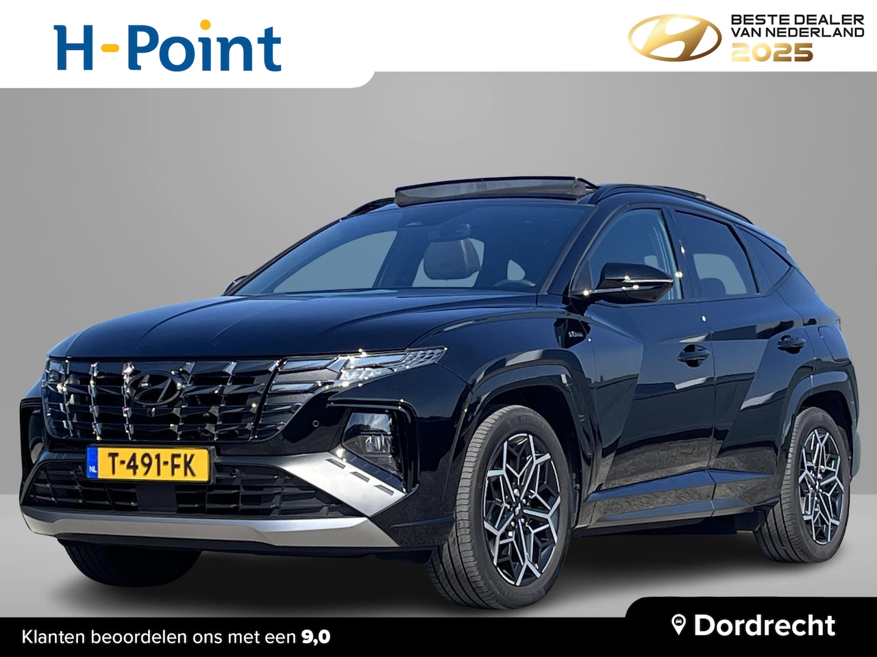 Hyundai Tucson - 1.6 T-GDI 230PK HEV (Hybride) N Line Sky | Panoramische schuifkanteldak | Alcantara binnen - AutoWereld.nl