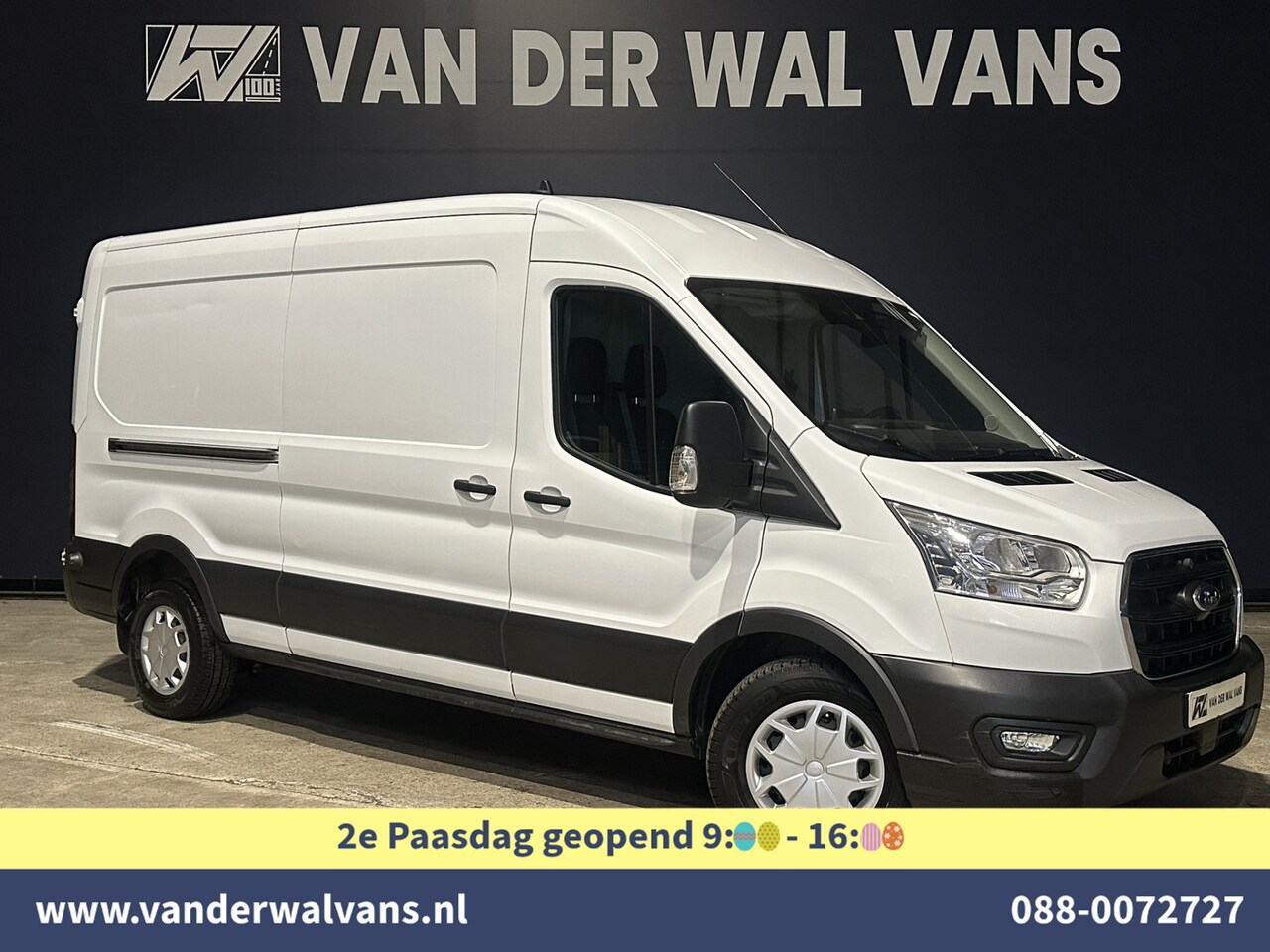Ford Transit - 2.0 TDCI 131pk L3H2 Euro6 Airco | Camera | Navigatie | Android Auto | Cruisecontrol Parkee - AutoWereld.nl