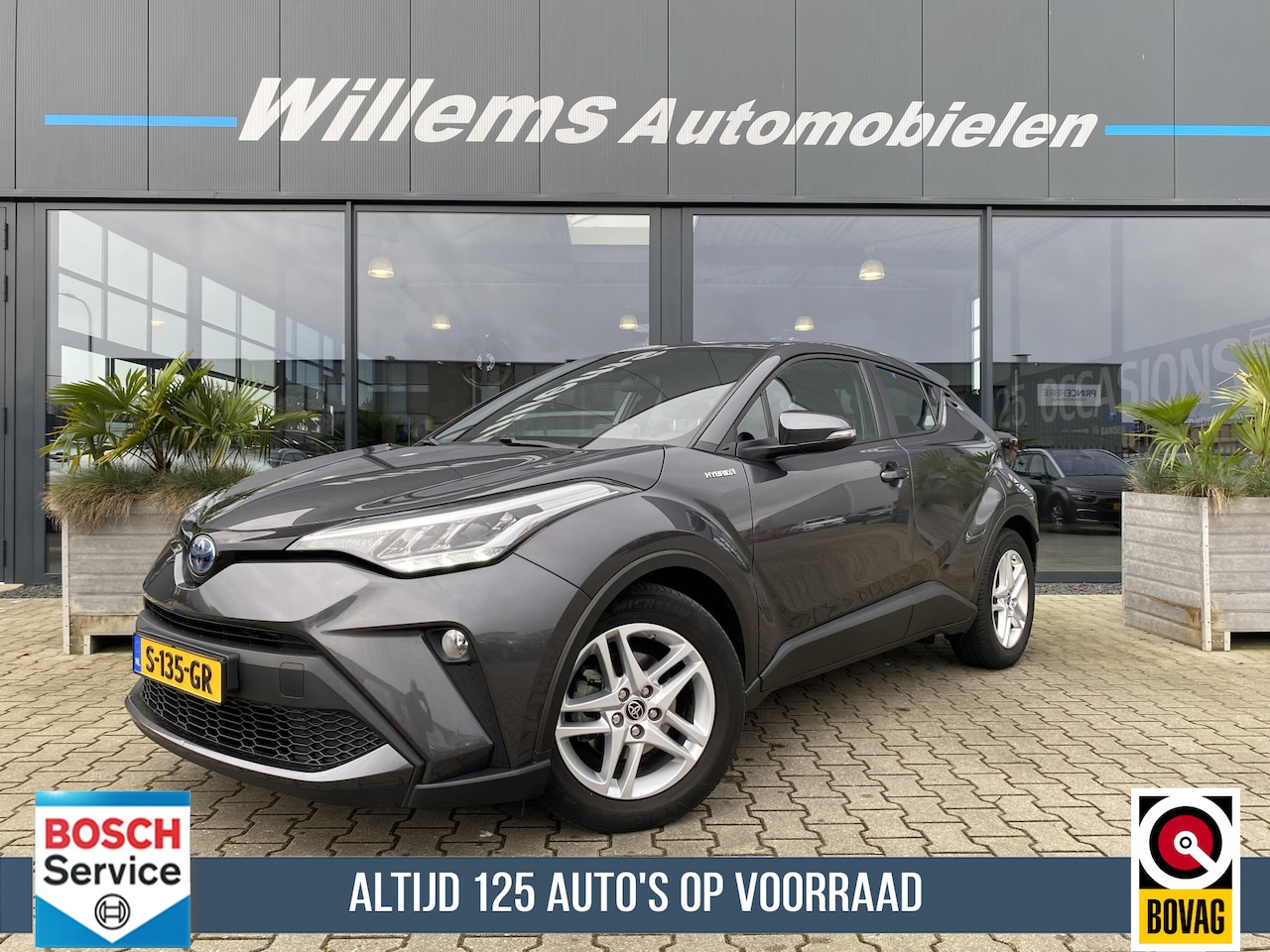 Toyota C-HR - 1.8 Hybrid Active App Connect, Cruise Control  , Camera - AutoWereld.nl