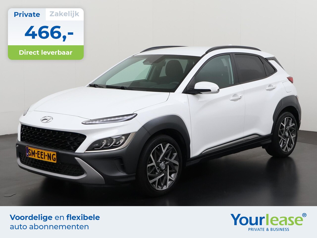 Hyundai Kona - 1.6 GDI HEV Fashion | All-in 466,- Private Lease | Zondag Open! - AutoWereld.nl
