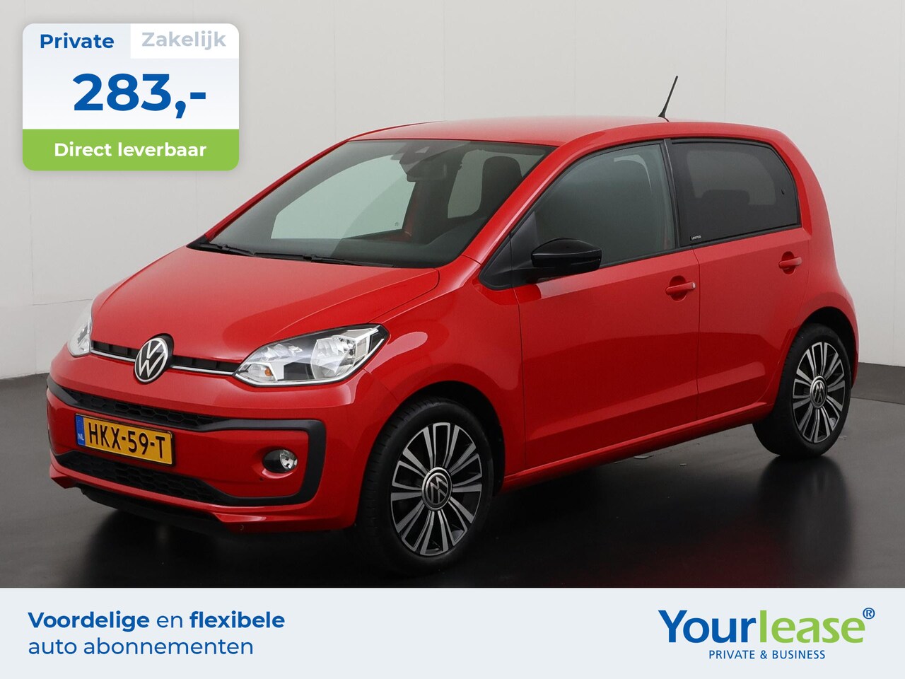 Volkswagen Up! - 1.0 United | All-in 283,- Private Lease | Zondag Open! - AutoWereld.nl