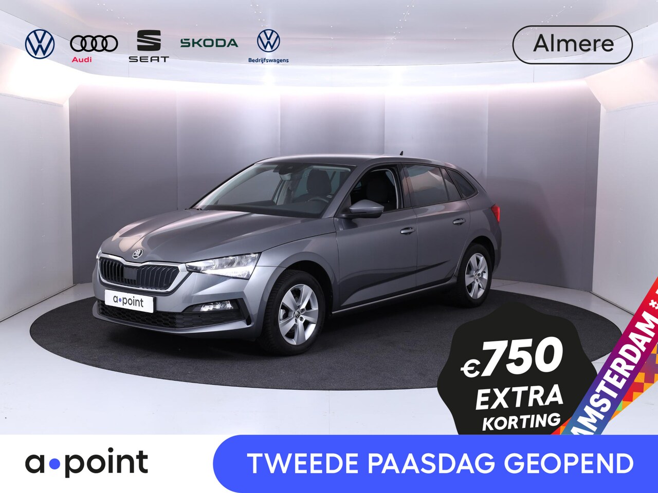 Skoda Scala - 1.0 TSI Ambition 110 pk | Verlengde garantie | Navigatie via App | Parkeersensoren achter - AutoWereld.nl