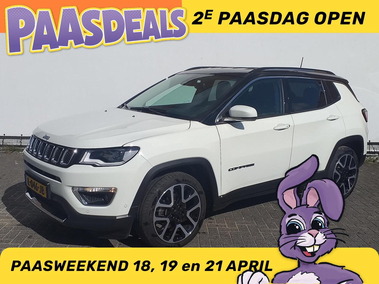 Jeep Compass - 1.3 MultiAir 150pk DDCT Limited - AutoWereld.nl