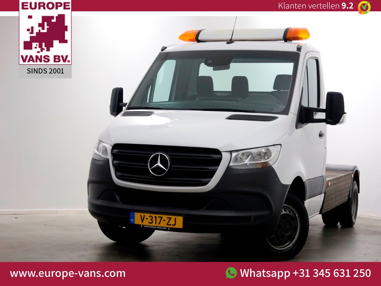 Mercedes-Benz Sprinter - 519 3.0 CDI V6 190pk E6 BE-Trekker Trekgewicht 5477kg 05-2019 - AutoWereld.nl