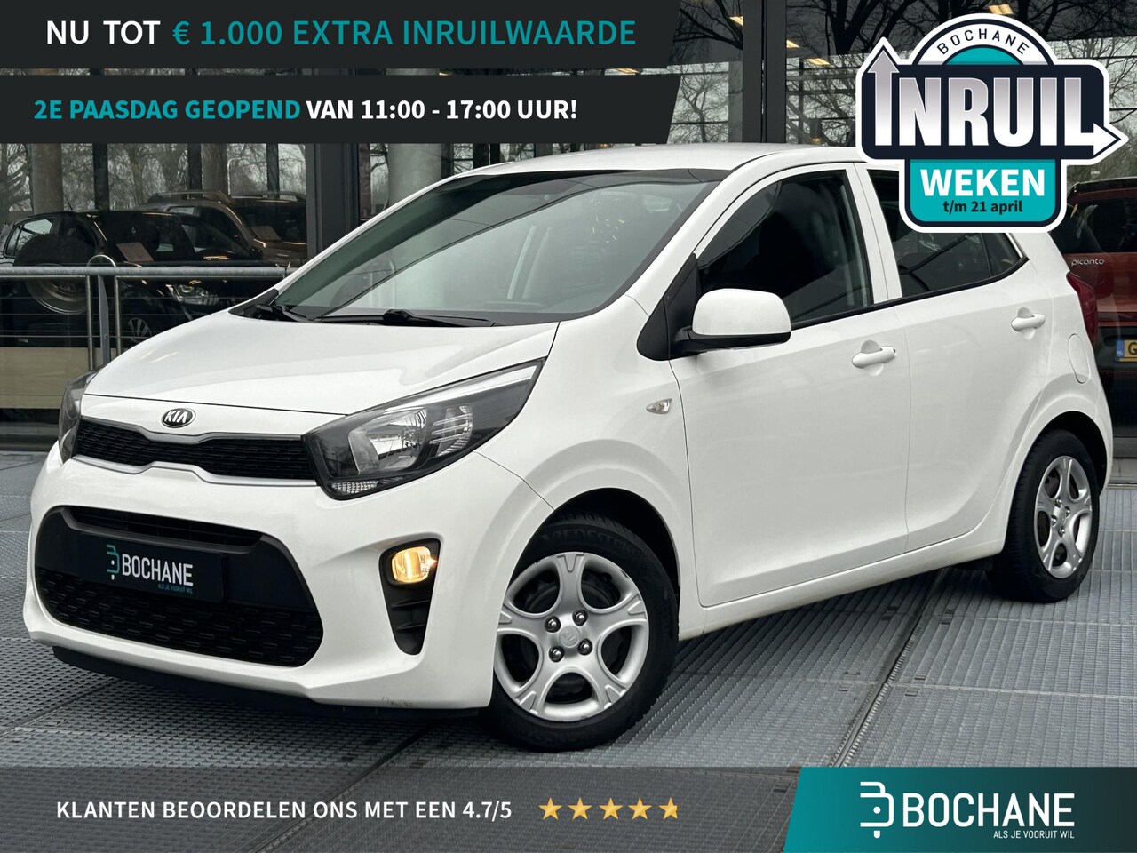 Kia Picanto - 1.0 CVVT EconomyPlusLine | Airconditioning | Bluetooth - AutoWereld.nl