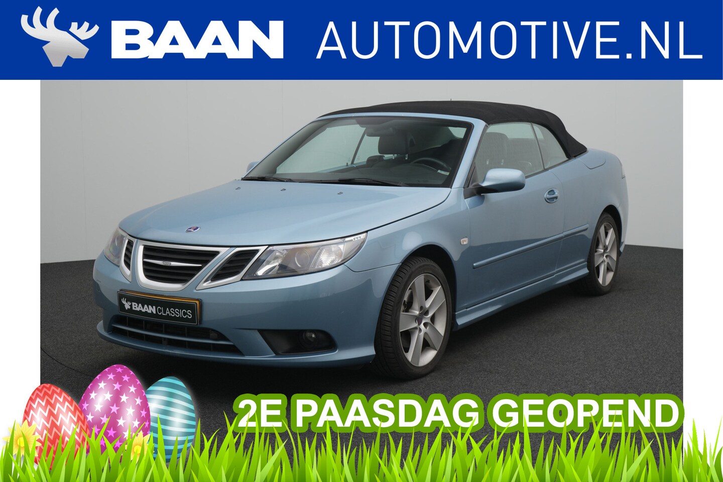 Saab 9-3 Cabrio - 1.8t Vector | Top onderhouden! | Trekhaak - AutoWereld.nl