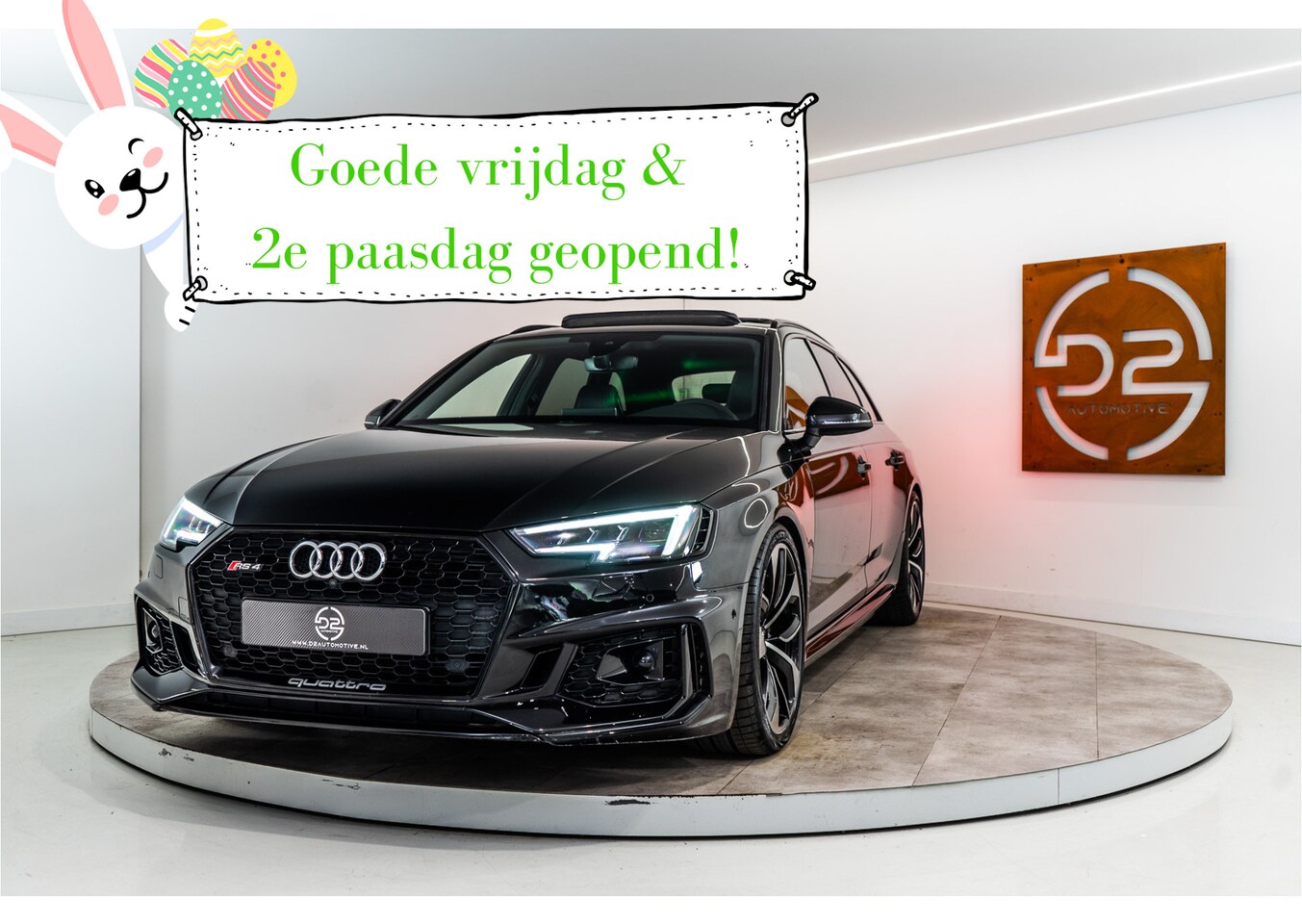 Audi RS4 - Avant 2.9 TFSI RS 4 Quattro Pro Line+ 451PK | Dynamic+ | Keramisch | Pano | Matrix | Ambie - AutoWereld.nl