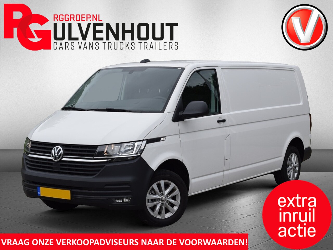 Volkswagen Transporter - T6.1 2.0 TDI 150PK L2H1 Comfortline | NAVI | 16 INCH LMV | INCL. - AutoWereld.nl