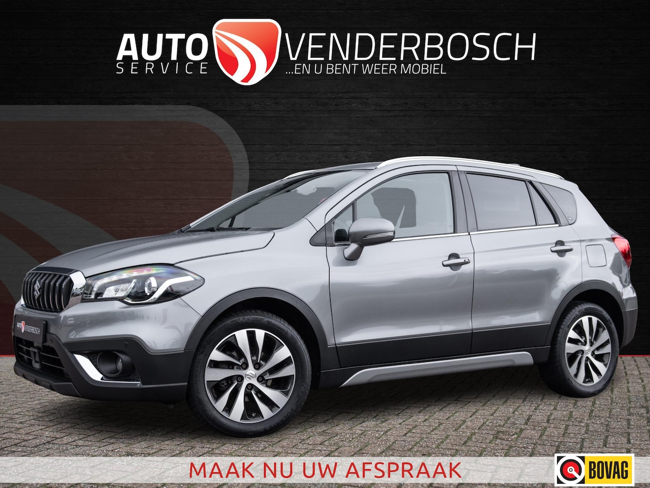 Suzuki S-Cross - 1.4 Boosterjet AllGrip High Executive 140pk Automaat | 1e Eig |  Alle opties - AutoWereld.nl
