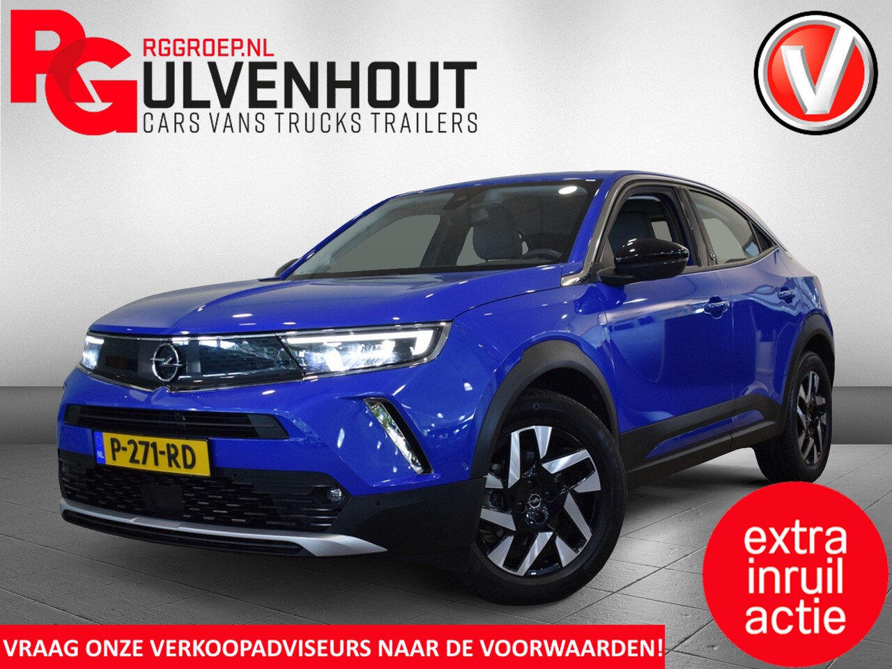 Opel Mokka-e - Elegance 50-kWh 11kw bl. 3 FASE | NAVI | CAMERA | STUUR- STOELVE - AutoWereld.nl