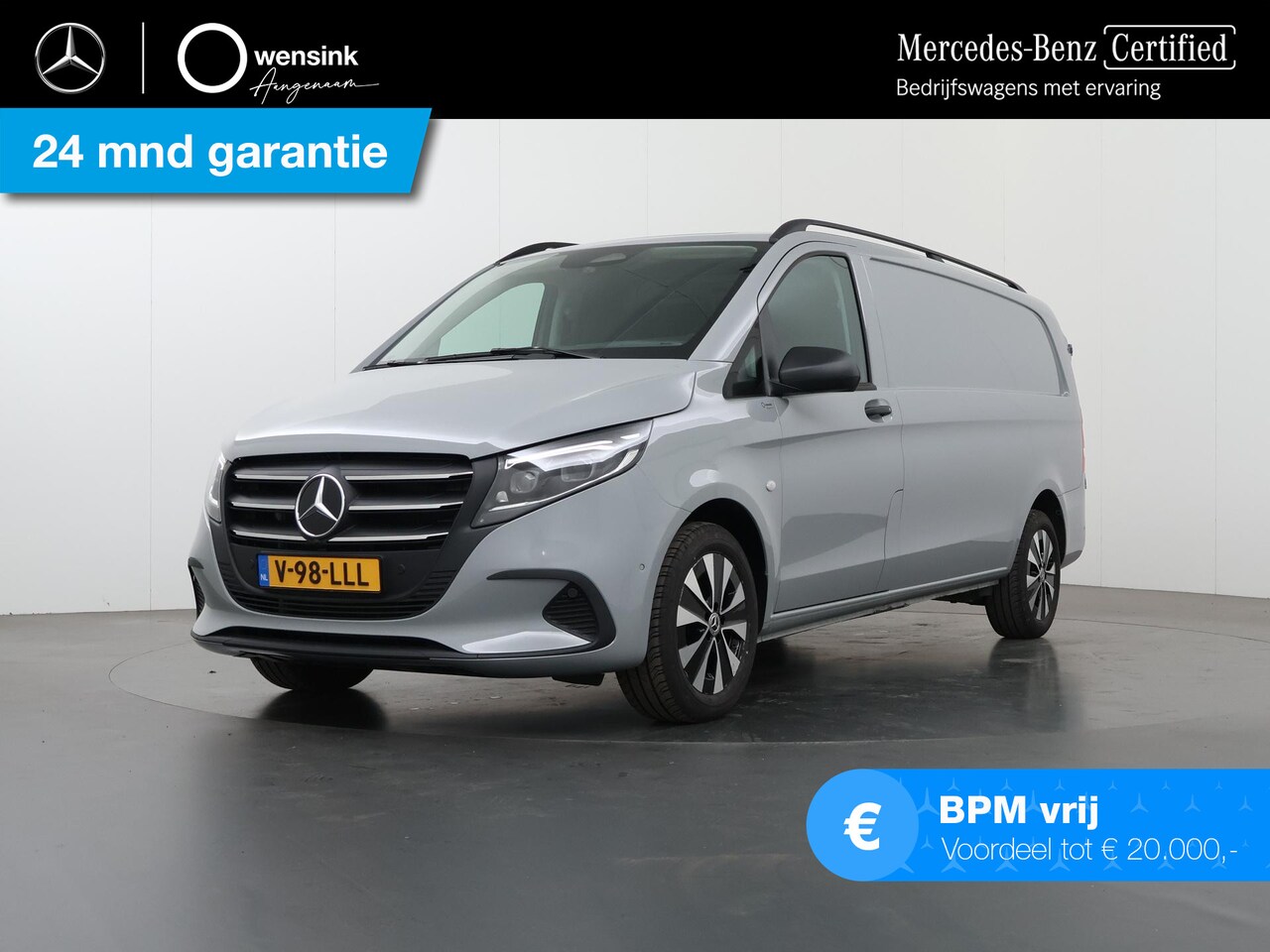 Mercedes-Benz Vito - 116 CDI XL L3 Select | Grille verchroomd | Bumpers in carrosserie kleur | Ahw voorbereidin - AutoWereld.nl