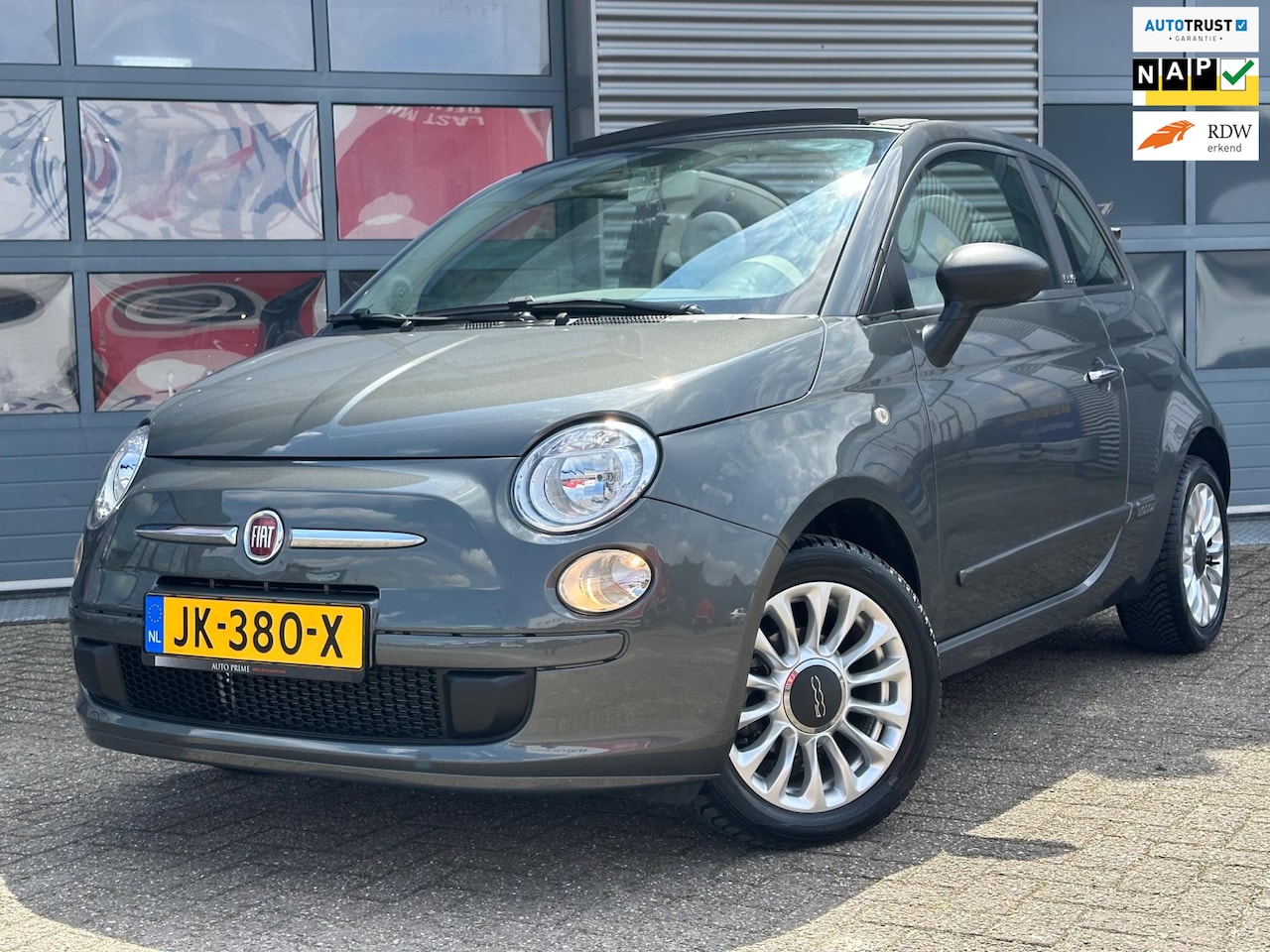 Fiat 500 C - 1.2 Lounge Cabrio | Airco | APK | Distr.riem vervangen - AutoWereld.nl